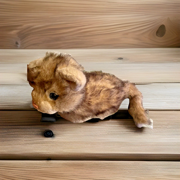 LION CUB Discovery Channel Plush Stuffed Animal Collectible Vtg Cat Kitten 2002 - Picture 4 of 13